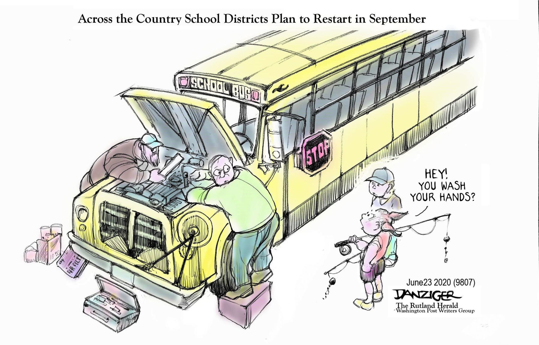 Jeff Danziger cartoon